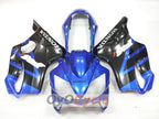 Kit de carenado por inyección para CBR600F4i 04-07 - Azul, Negro - Estilo de fábrica #OYO87904846