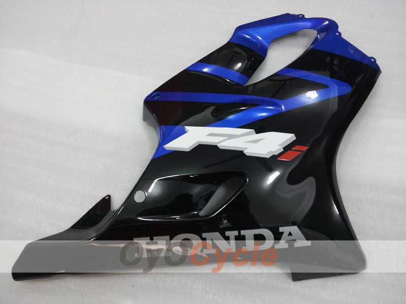Kit de carenado por inyección para CBR600F4i 04-07 - Azul, Negro - Estilo de fábrica #OYO87904846