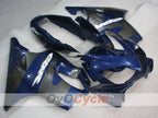 Kit de carenado por inyección para CBR600F4i 04-07 - Azul, Gris - Estilo de fábrica #OYO87904848