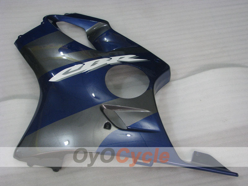 Kit de carenado por inyección para CBR600F4i 04-07 - Azul, Gris - Estilo de fábrica #OYO87904848