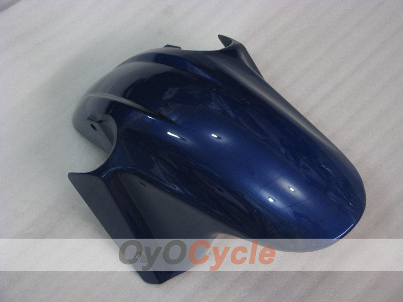 Kit de carenado por inyección para CBR600F4i 04-07 - Azul, Gris - Estilo de fábrica #OYO87904848