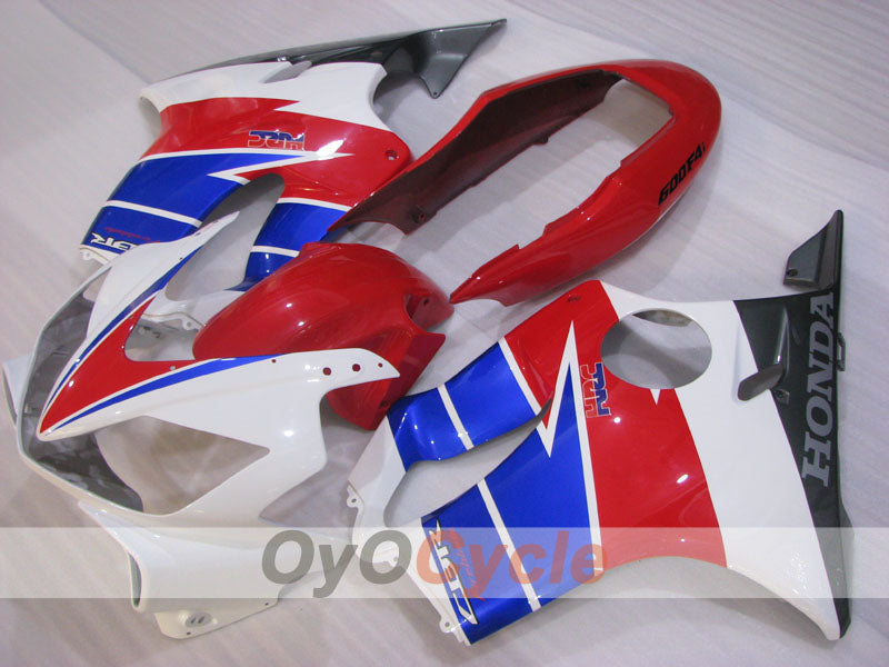 Kit de carenado inyectado para CBR600F4i 04-07 - Rojo, Azul, Blanco - Estilo de fábrica #OYO87904849 Imagen principal del producto