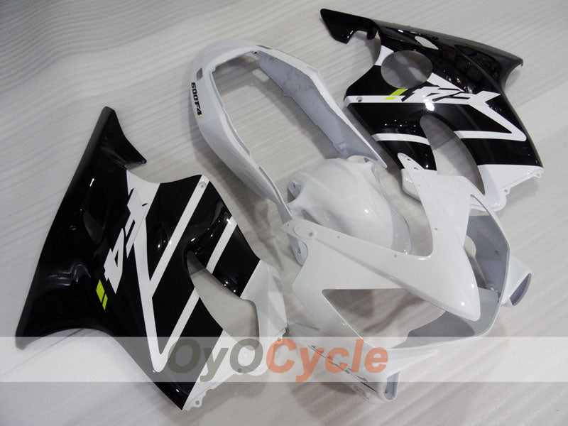 Kit de carenado por inyección para CBR600F4i 04-07 - Blanco, Negro - Estilo de fábrica #OYO87904850 Imagen principal del producto