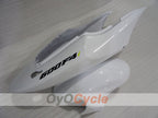 Kit de carenado por inyección para CBR600F4i 04-07 - Blanco, Negro - Estilo de fábrica #OYO87904850