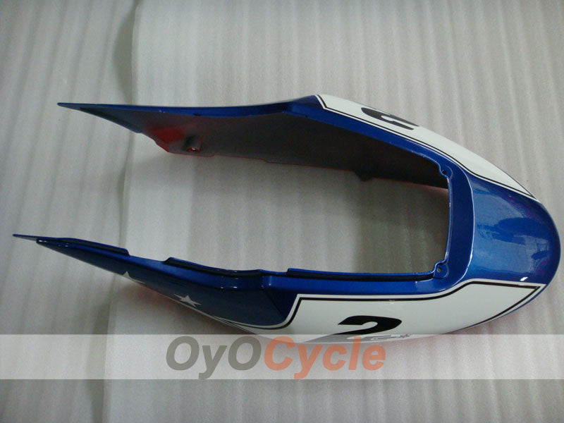 Kit de carenado por inyección para CBR600F4i 04-07 - Rojo, Azul - Castrol #OYO87904851