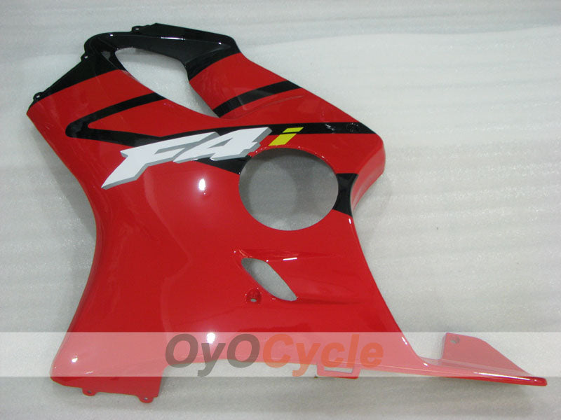 Kit de carenado por inyección para CBR600F4i 04-07 - Rojo, Negro - Estilo de fábrica #OYO87904852