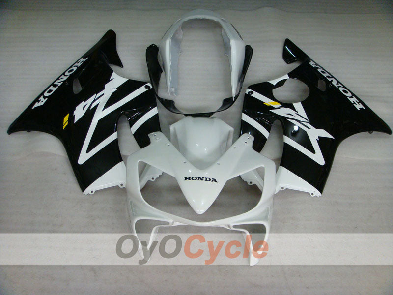 Kit de carenado de inyección para CBR600F4i 04-07 - Blanco, Negro - Estilo de fábrica #OYO87904853 Imagen secundaria del producto
