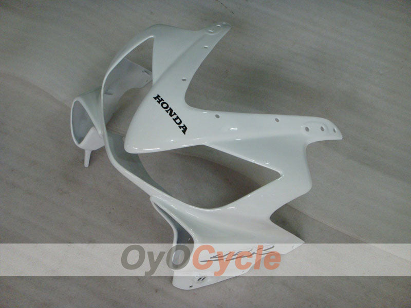 Kit de carenado de inyección para CBR600F4i 04-07 - Blanco, Negro - Estilo de fábrica #OYO87904853