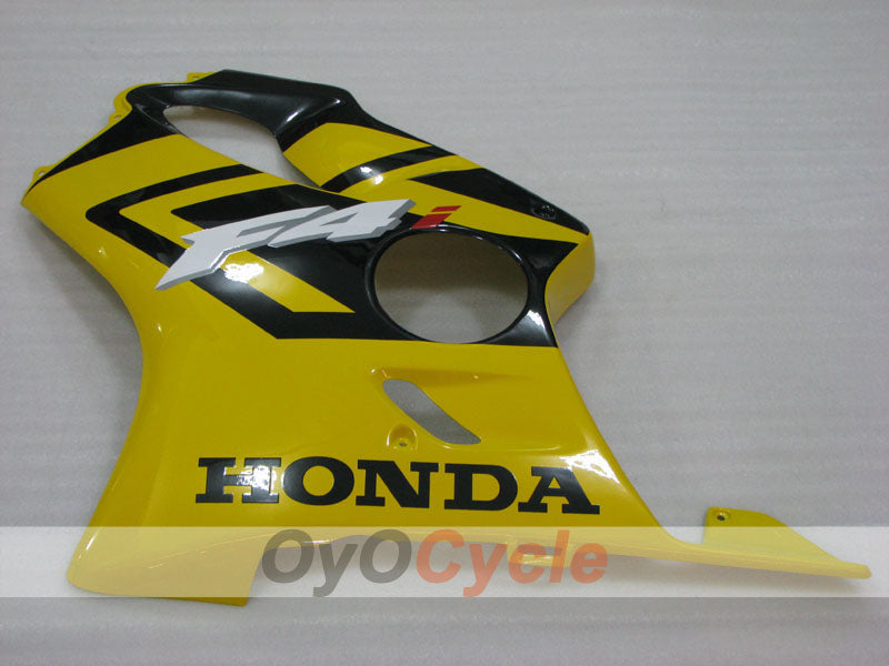 Kit de carenado por inyección para CBR600F4i 04-07 - Amarillo, Gris - Estilo de fábrica #OYO87904854