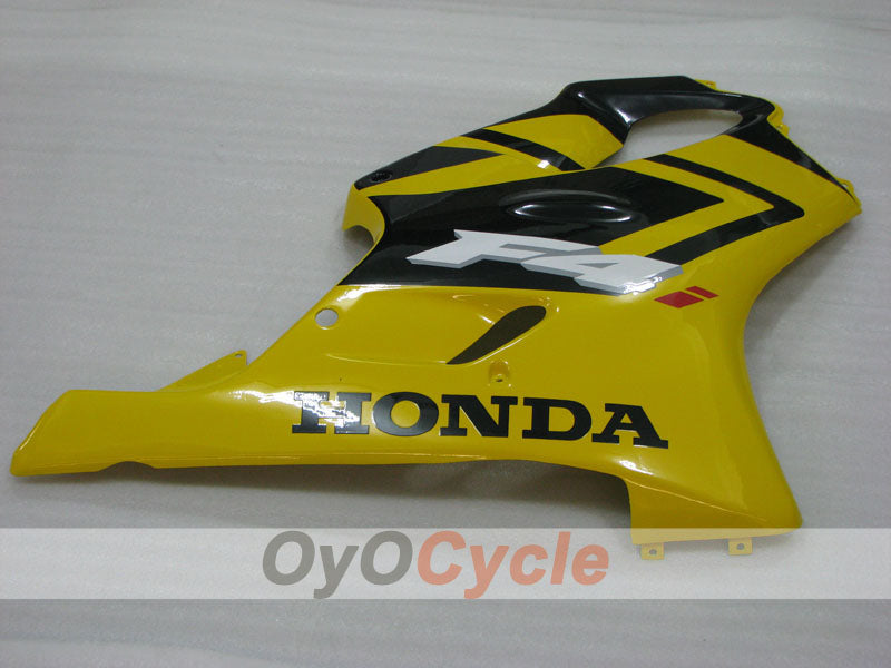 Kit de carenado por inyección para CBR600F4i 04-07 - Amarillo, Gris - Estilo de fábrica #OYO87904854