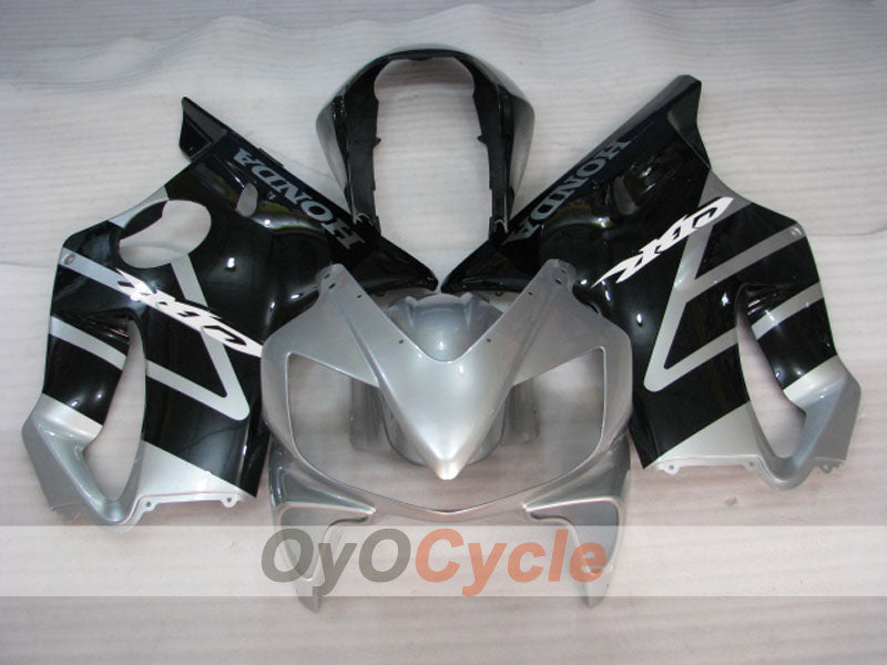 Kit de carenado por inyección para CBR600F4i 04-07 - Negro, Plata - Estilo de fábrica #OYO87904855 Imagen secundaria del producto