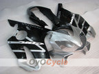Kit de carenado por inyección para CBR600F4i 04-07 - Negro, Plata - Estilo de fábrica #OYO87904855