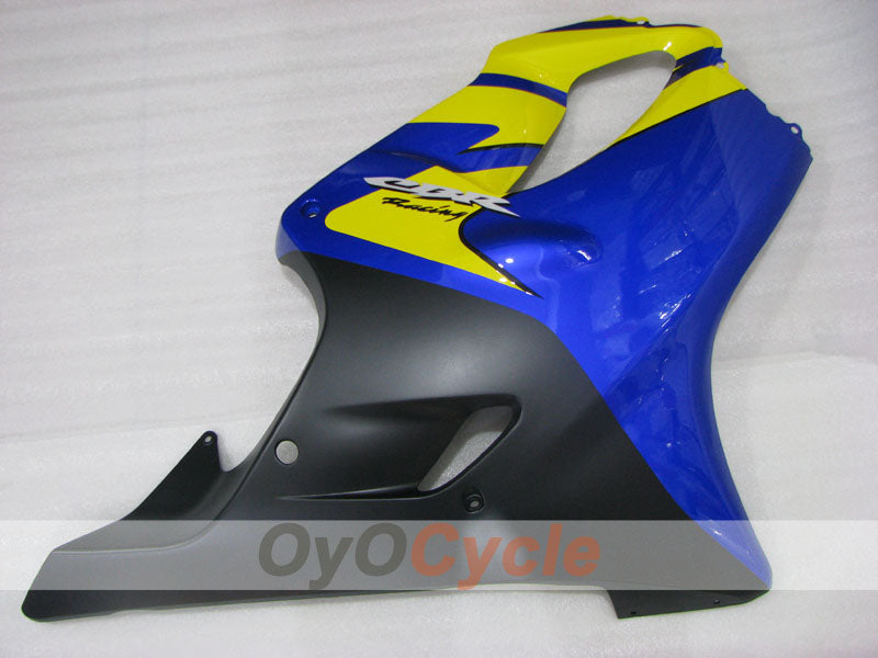 Kit de carenado de inyección para 01-03 CBR600F4i - Amarillo, Azul, Negro - MICHELIN, Nastro Azzurro #OYO87904860