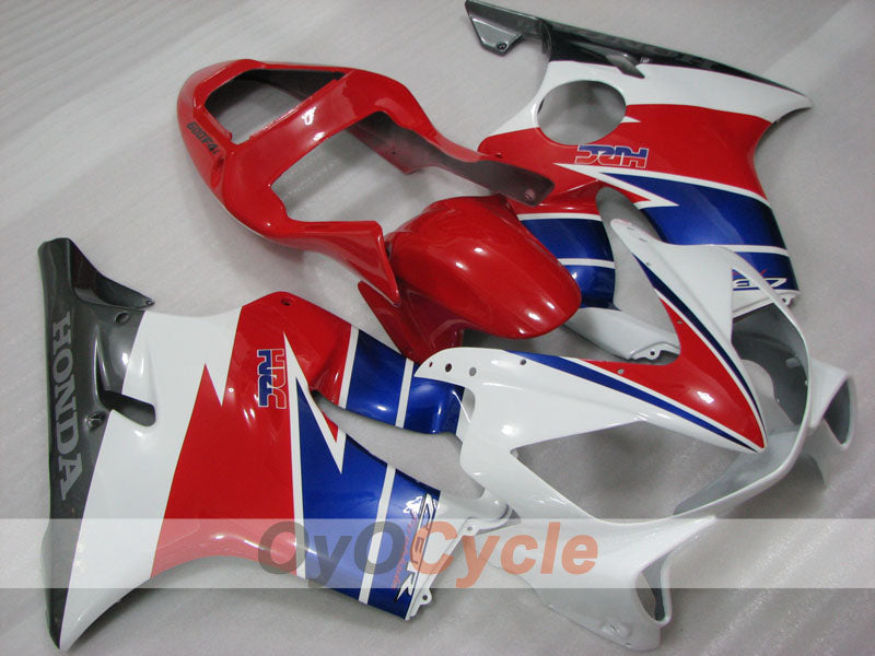 Kit de carenado por inyección para 01-03 CBR600F4i - Rojo, blanco - Estilo de fábrica #OYO87904862 Imagen principal del producto