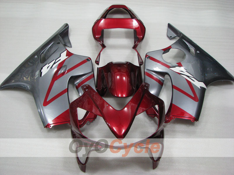 Kit de carenado por inyección para CBR600F4i 01-03 - Rojo, Gris - Estilo de fábrica #OYO87904865 Imagen secundaria del producto