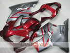 Kit de carenado por inyección para CBR600F4i 01-03 - Rojo, Gris - Estilo de fábrica #OYO87904865