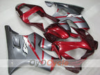 Kit de carenado por inyección para CBR600F4i 01-03 - Rojo, Gris - Estilo de fábrica #OYO87904865