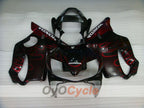Kit de carenado de inyección para CBR600F4i 01-03 - Rojo, Negro - MICHELIN, Rossi #OYO87904866
