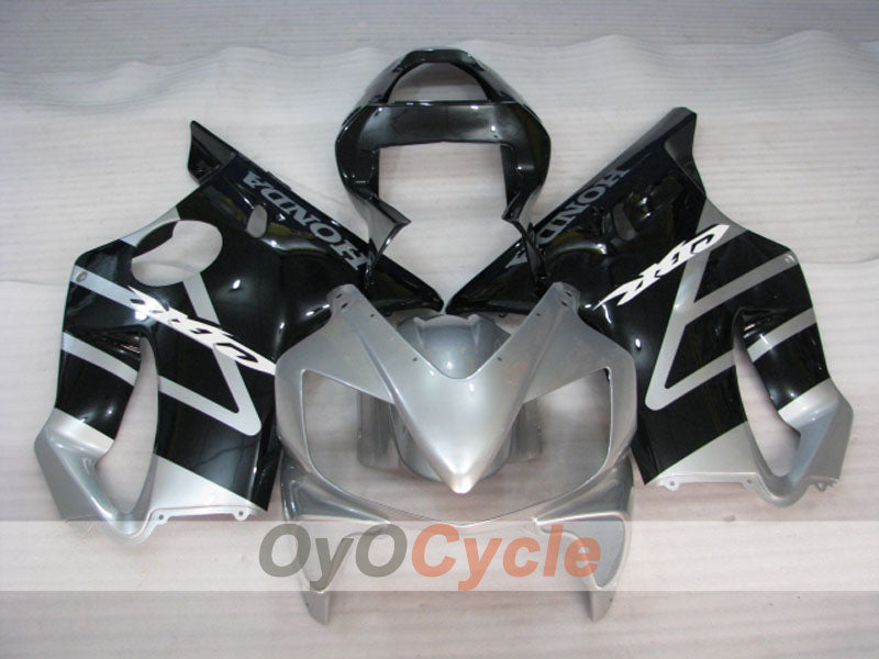 Carenado inyectado para CBR600F4i 01-03 - Negro, Plata - Estilo de fábrica #OYO87904868 Imagen secundaria del producto