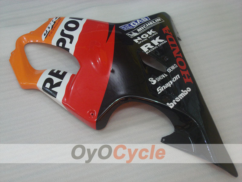 Carenado lateral izquierdo y derecho para Honda 01-03 CBR600F4i #OYO87908128