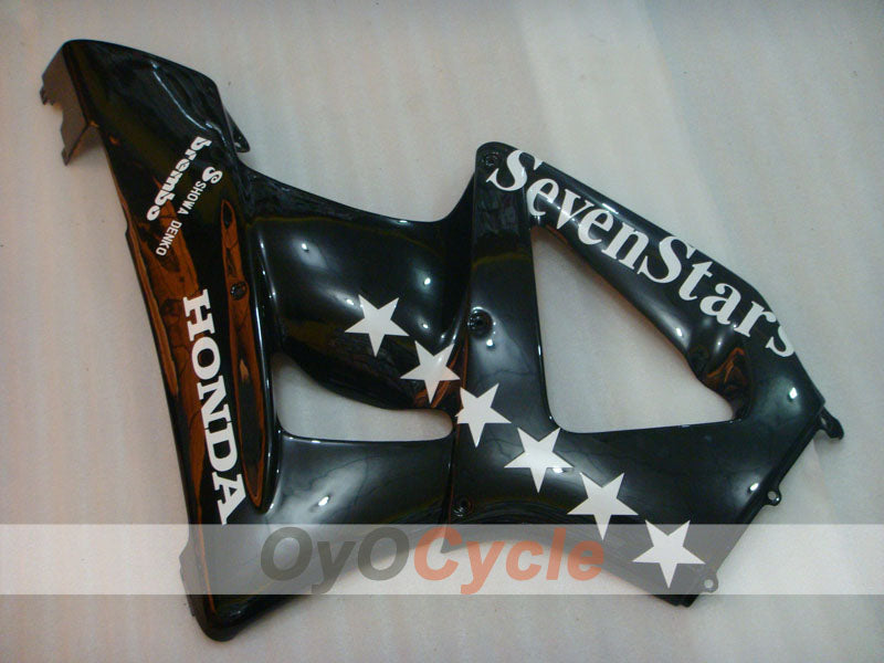 Kit de carenado por inyección para CBR900RR 929 00-01 - Negro - SevenStars #OYO87904872
