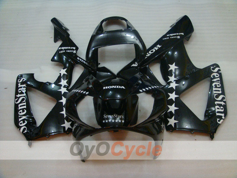 Kit de carenado por inyección para CBR900RR 929 00-01 - Negro - SevenStars #OYO87904872