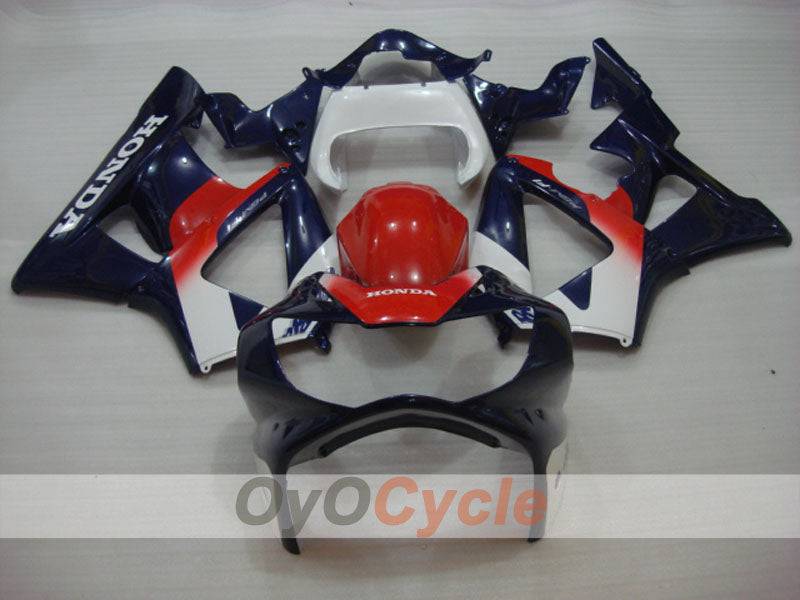 Carenado de inyección para CBR900RR 929 00-01 - Rojo, Azul - Estilo de fábrica #OYO87904873 Imagen secundaria del producto