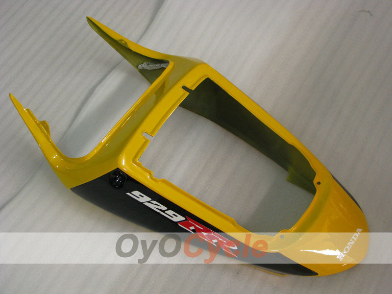 Kit de carenado por inyección para CBR900RR 929 00-01 - Amarillo, Negro - Estilo de fábrica #OYO87904876