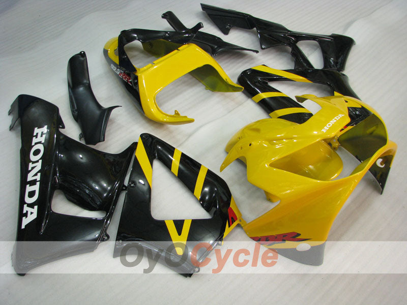 Kit de carenado por inyección para CBR900RR 929 00-01 - Amarillo, Negro - Estilo de fábrica #OYO87904876