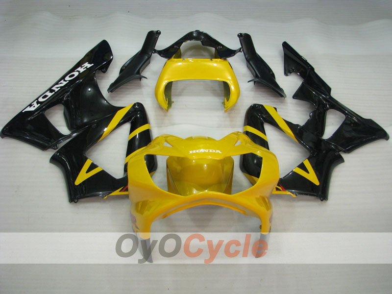Kit de carenado por inyección para CBR900RR 929 00-01 - Amarillo, Negro - Estilo de fábrica #OYO87904876