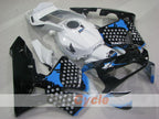 Kit de carenado por inyección para CBR600RR 03-04 - Blanco, Negro - Personalizar #OYO87904888
