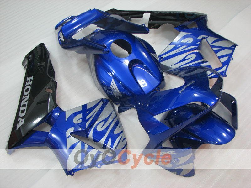 Kit de carenado por inyección para CBR600RR 03-04 - Azul, Negro - Estilo de fábrica #OYO87904890 Imagen principal del producto