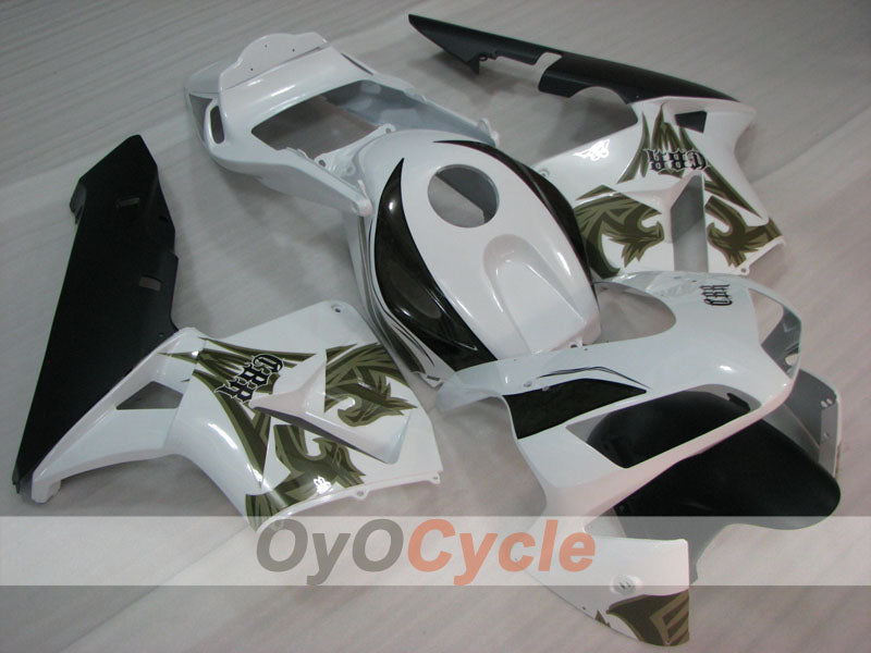 Carenado de inyección para CBR600RR 03-04 - Blanco, Negro - Estilo de fábrica #OYO87904892 Imagen principal del producto