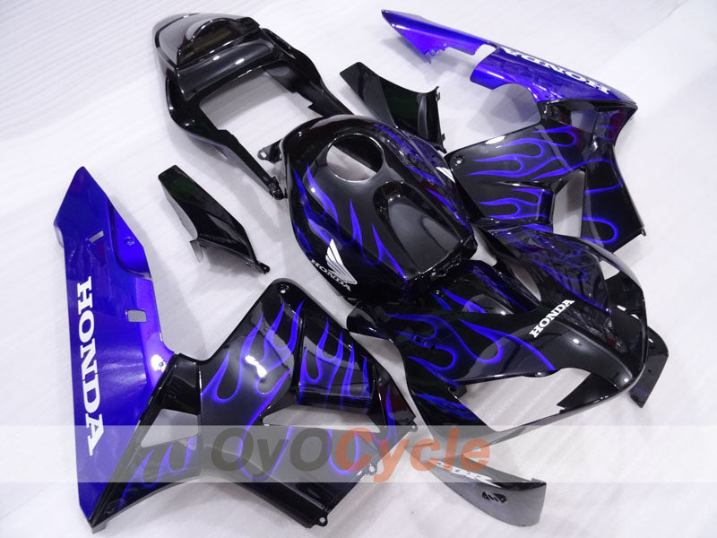 Kit de carenado por inyección para CBR600RR 03-04 - Azul, Negro - Llama #OYO87904894 Imagen principal del producto