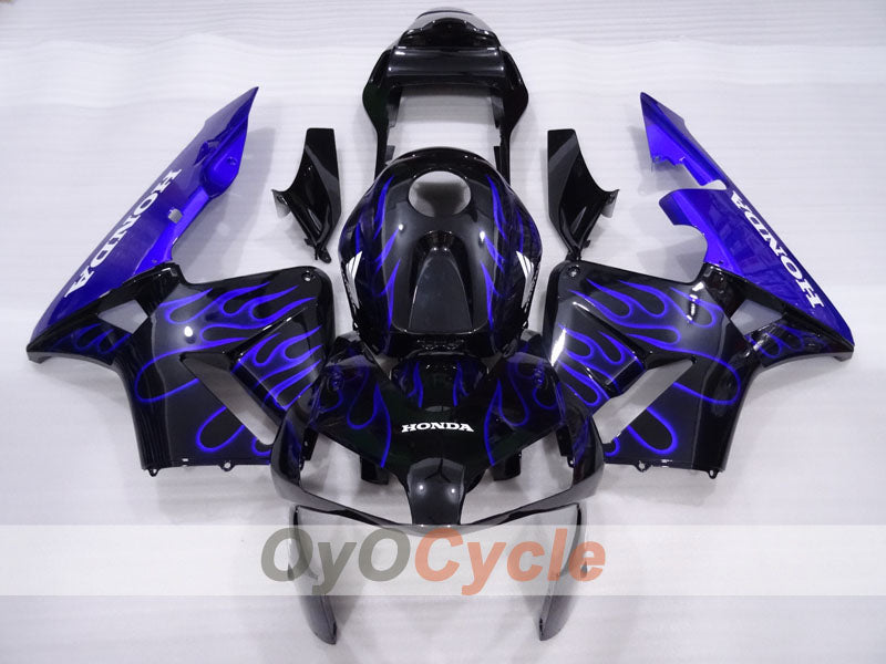 Kit de carenado por inyección para CBR600RR 03-04 - Azul, Negro - Llama #OYO87904894