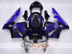 Kit de carenado por inyección para CBR600RR 03-04 - Azul, Negro - Llama #OYO87904894