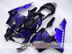 Kit de carenado por inyección para CBR600RR 03-04 - Azul, Negro - Llama #OYO87904894