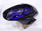 Kit de carenado por inyección para CBR600RR 03-04 - Azul, Negro - Llama #OYO87904894