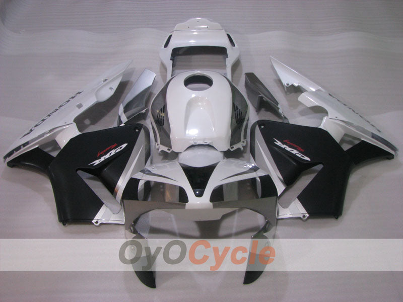 Kit de carenado de inyección para CBR600RR 03-04 - Blanco, Negro - Estilo de fábrica #OYO87904896 Imagen principal del producto