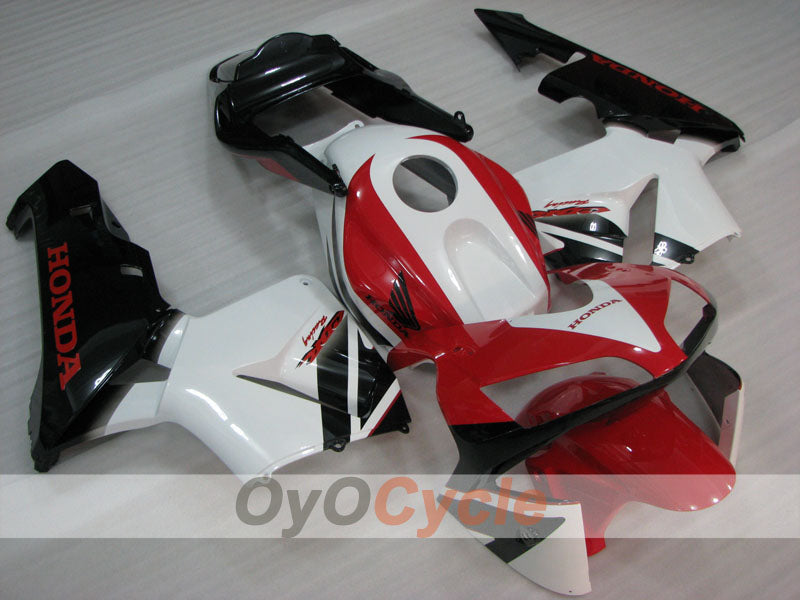 Carenado de inyección para CBR600RR 03-04 - Rojo, Blanco - Erion Racing #OYO87904897 Imagen principal del producto