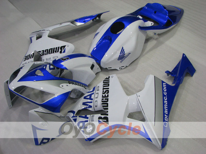 Kit de carenado por inyección para CBR600RR 03-04 - Azul, Blanco - PRAMAC #OYO87904898 Imagen principal del producto