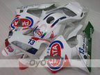 Kit de carenado por inyección para CBR600RR 03-04 - Rojo, Blanco - PATA #OYO87904900