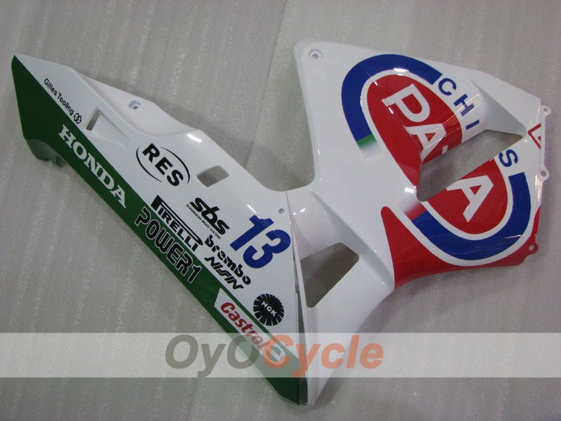 Kit de carenado por inyección para CBR600RR 03-04 - Rojo, Blanco - PATA #OYO87904900