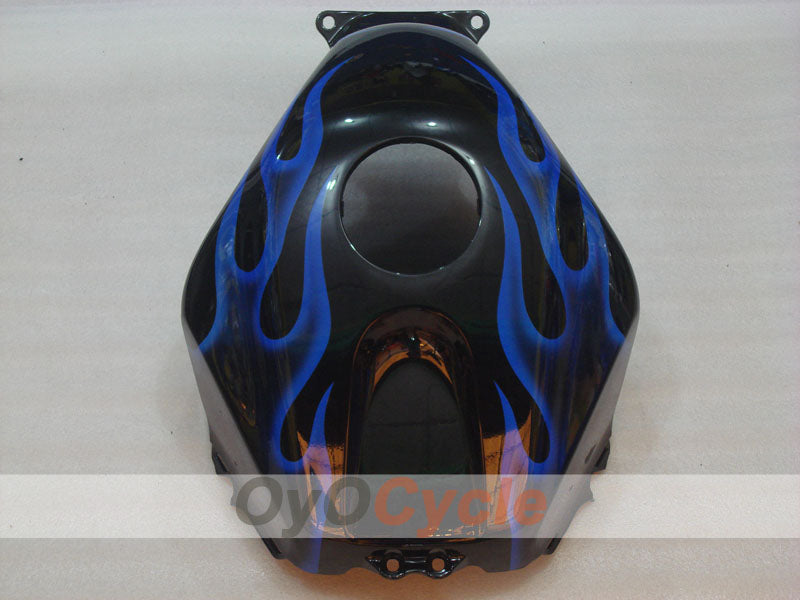 Kit de carenado por inyección para CBR600RR 03-04 - Azul, Negro - Llama #OYO87904903