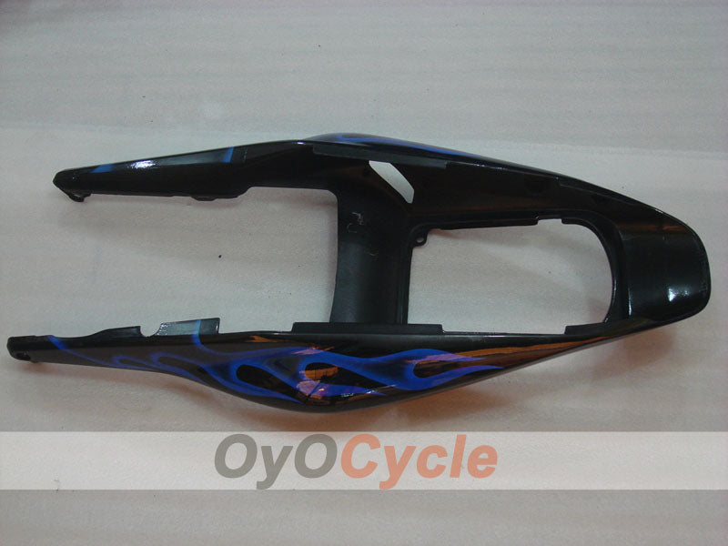 Kit de carenado por inyección para CBR600RR 03-04 - Azul, Negro - Llama #OYO87904903