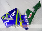 Kit de carenado por inyección para CBR600RR 03-04 - Amarillo, Azul - Movistar #OYO87904904