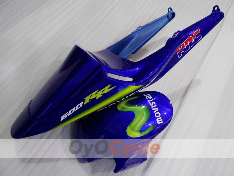 Kit de carenado por inyección para CBR600RR 03-04 - Amarillo, Azul - Movistar #OYO87904904