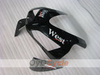 Kit de carenado por inyección para CBR600RR 03-04 - Blanco, Negro - Oeste #OYO87904907