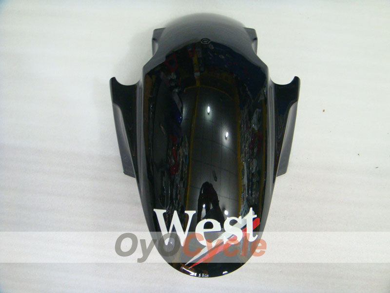 Kit de carenado por inyección para CBR600RR 03-04 - Blanco, Negro - Oeste #OYO87904908