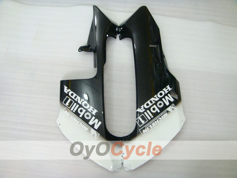 Kit de carenado por inyección para CBR600RR 03-04 - Blanco, Negro - Oeste #OYO87904908